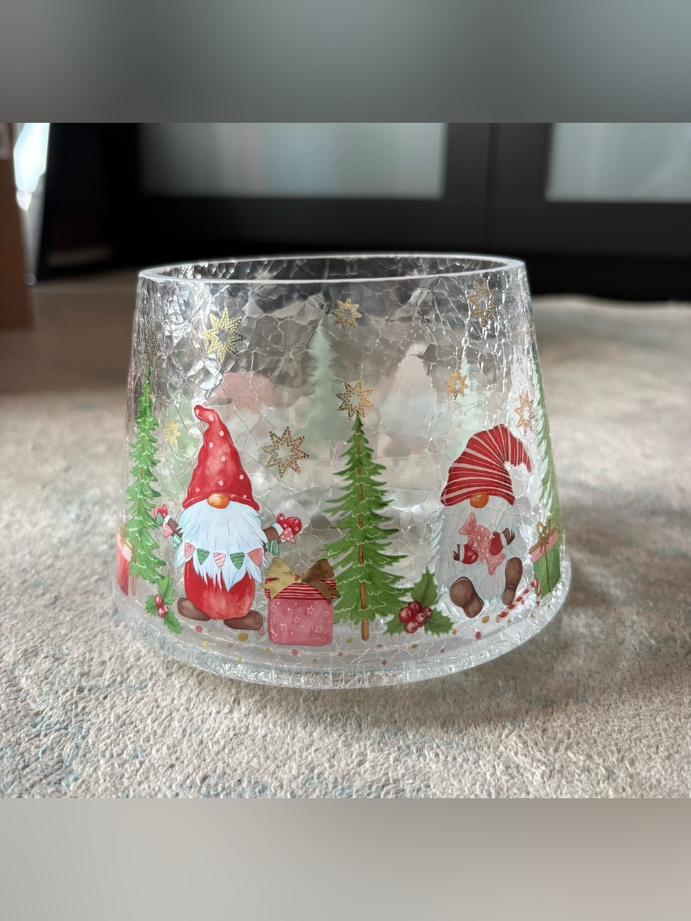 Yankee Candle Christmas Gnomes Candle Shade